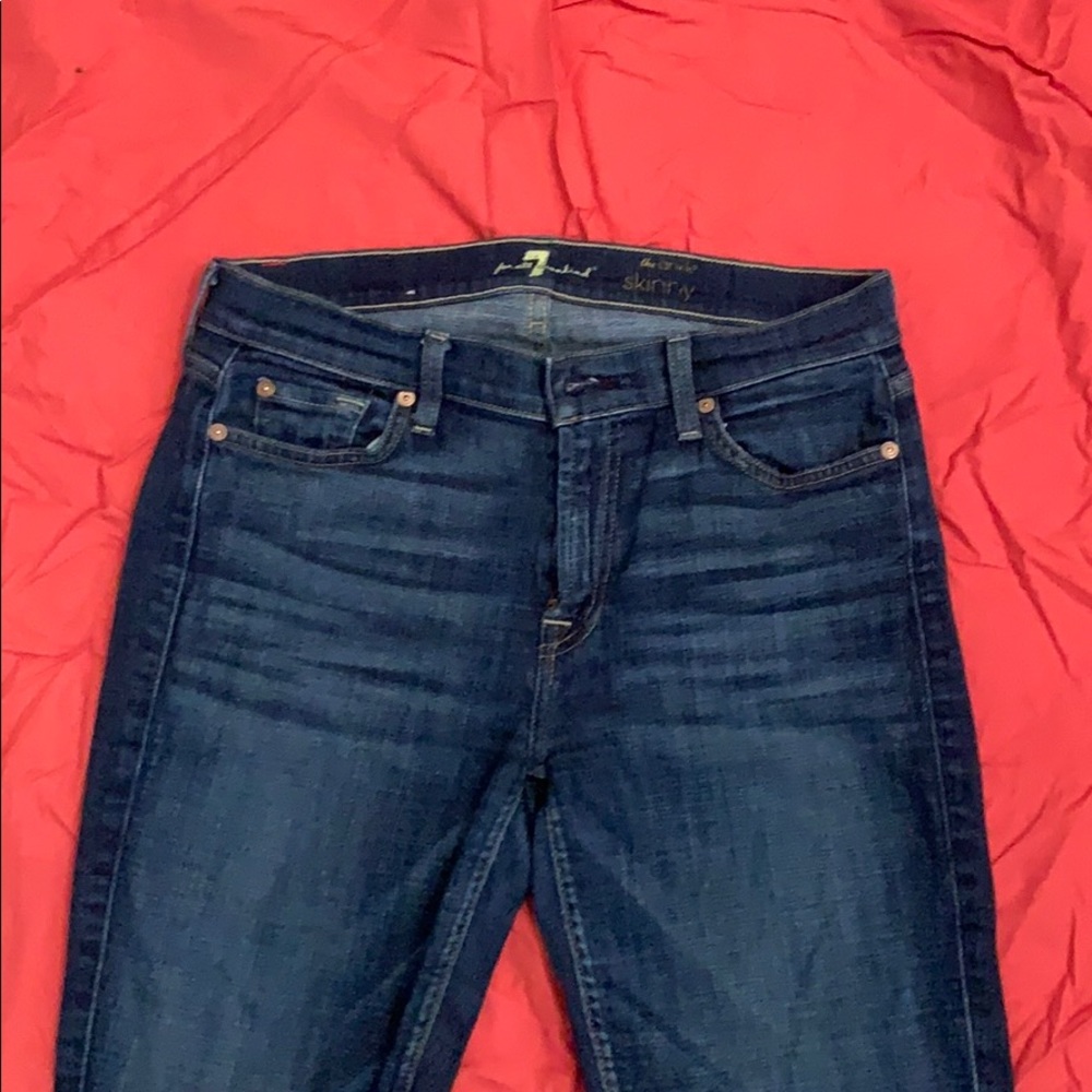 7 for All Mankind skinny jeans